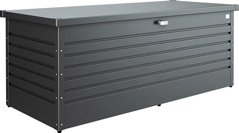 Biohort Leisuretime 210 Gal. Steel Metallic Dark Grey 71in x 31 in 